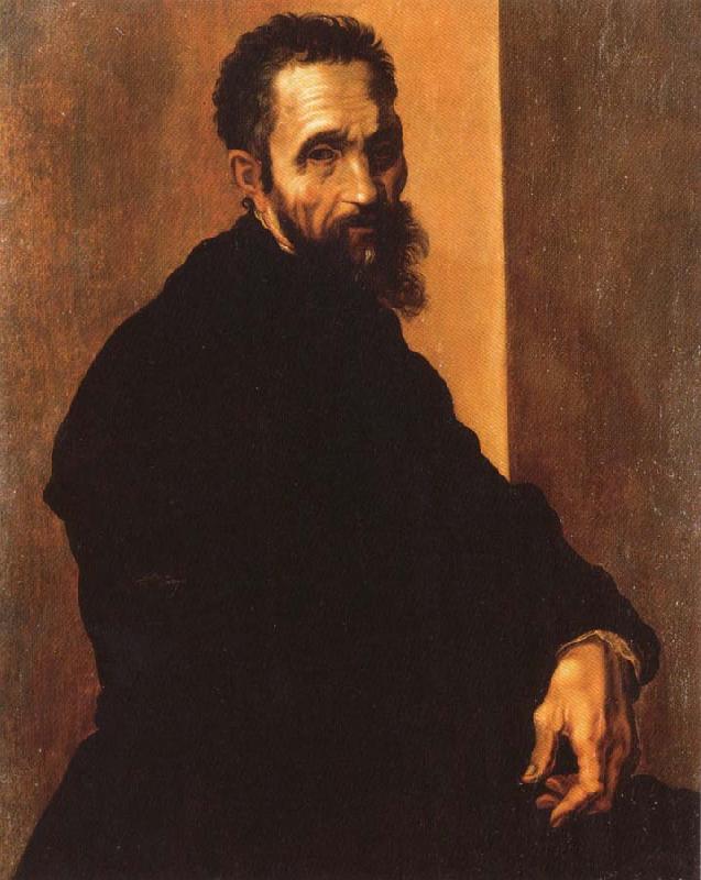 Jacopino del Conte Portrait of Michelangelo Buonarroti France oil painting art